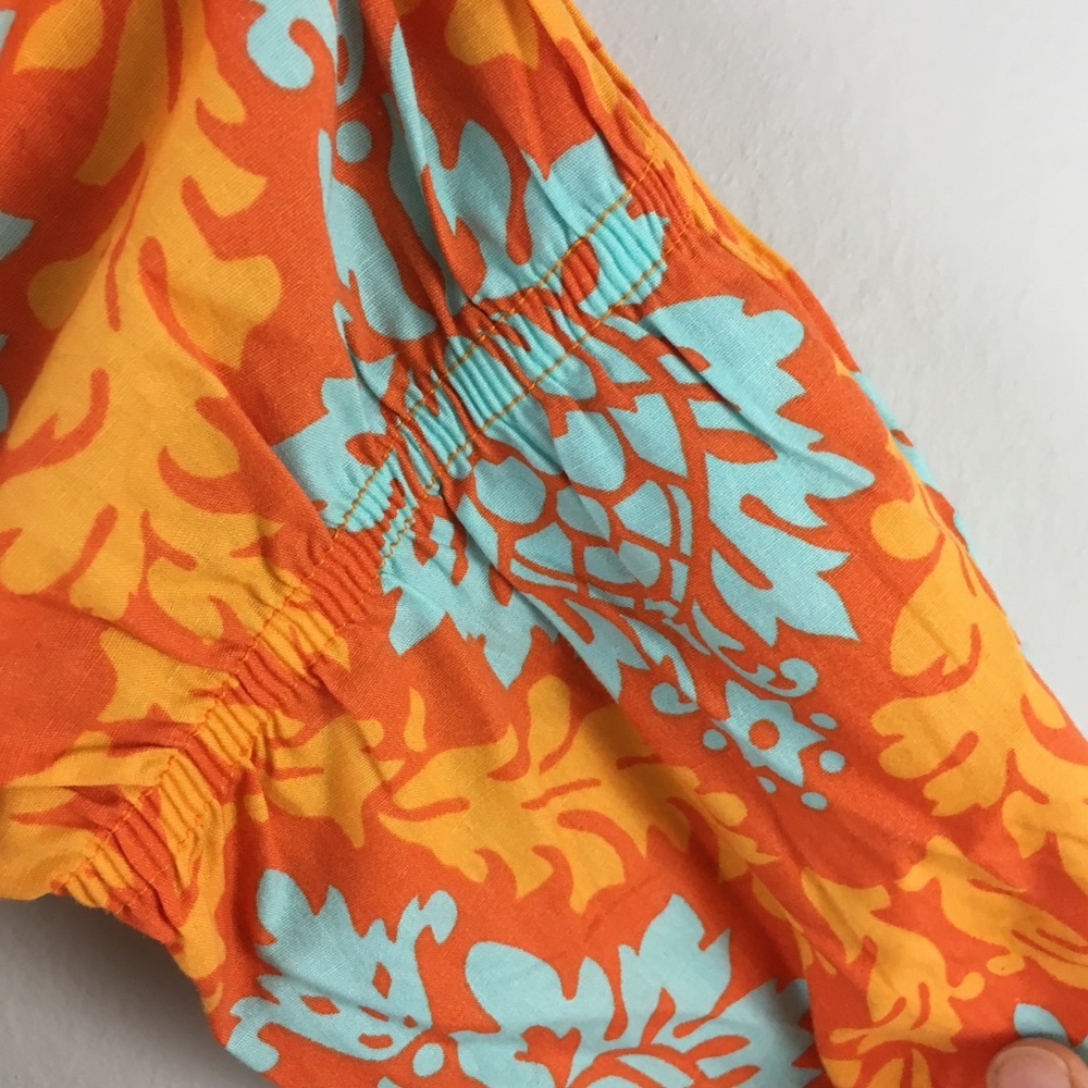 Ann Loren By Jess Kids Orange Top Shirt - Picture 5 of 9